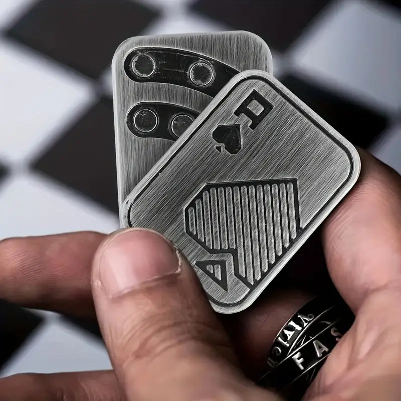 Magnetic Poker Aces Fidget Slider-NeuroCandy®
