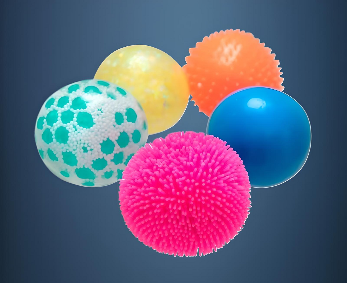 Mega Sensory Squish Balls (5 Pack)-NeuroCandy®