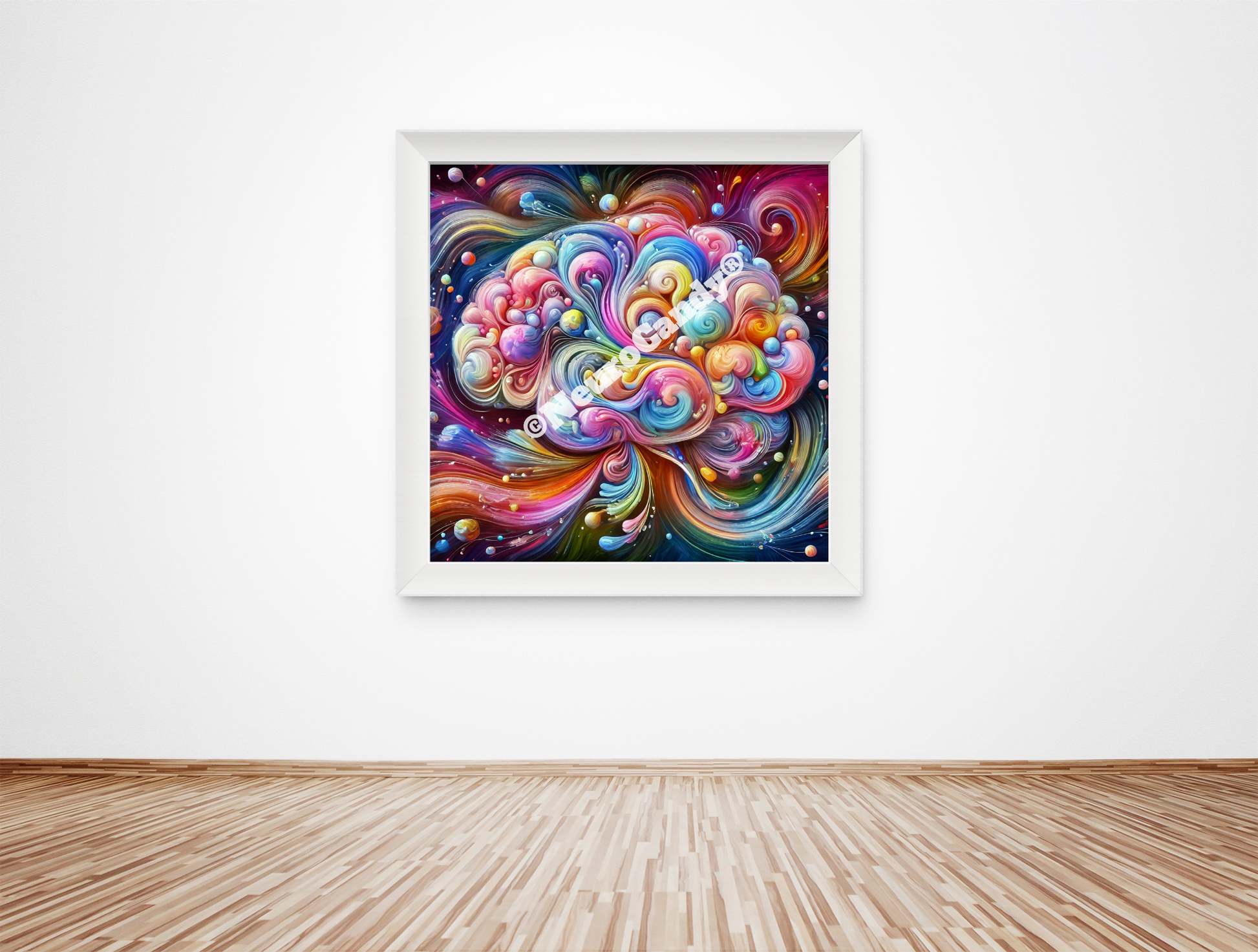 'Beautiful Chemistry' Digital Art-NeuroCandy®