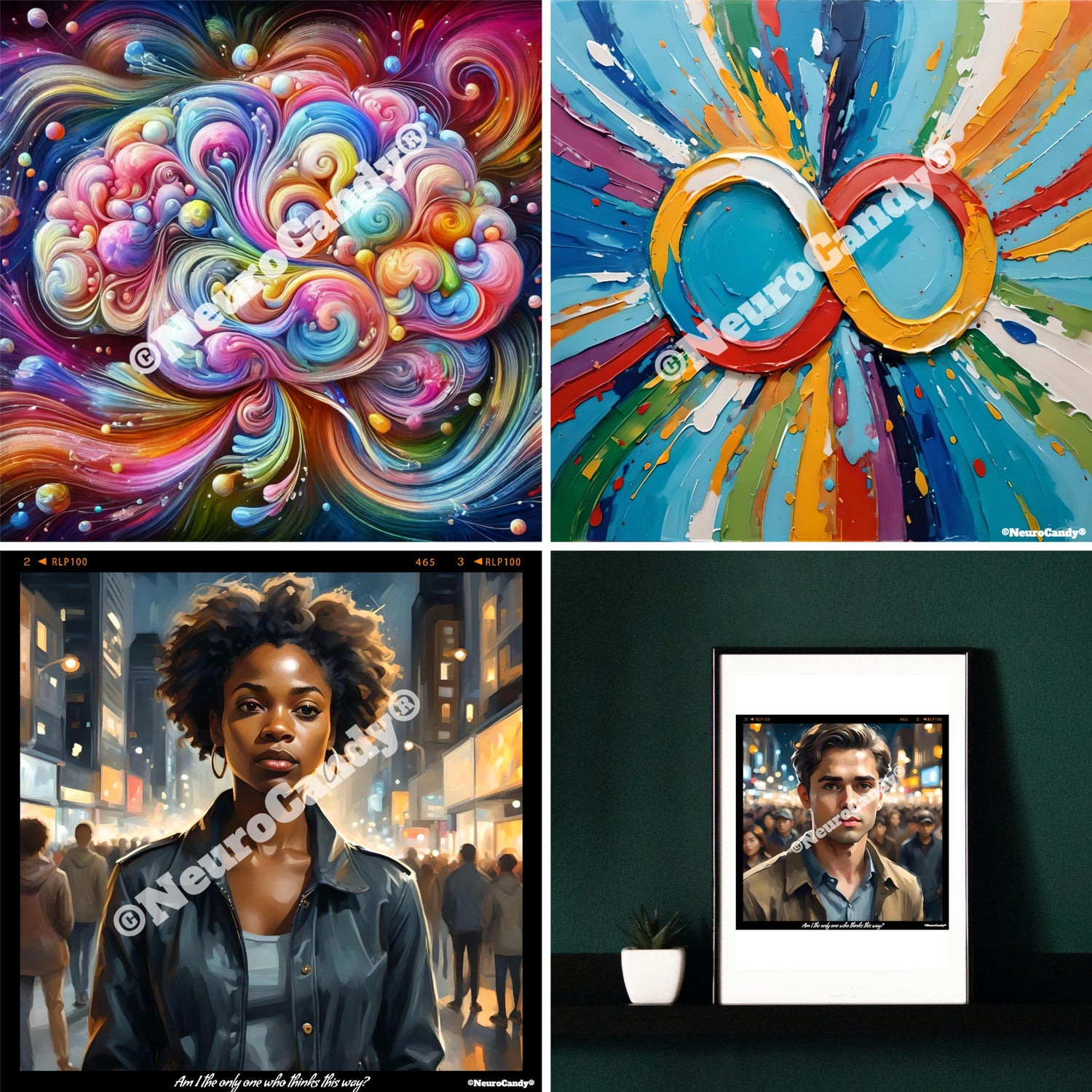 Digital Art - Celebrating Neurodiversity