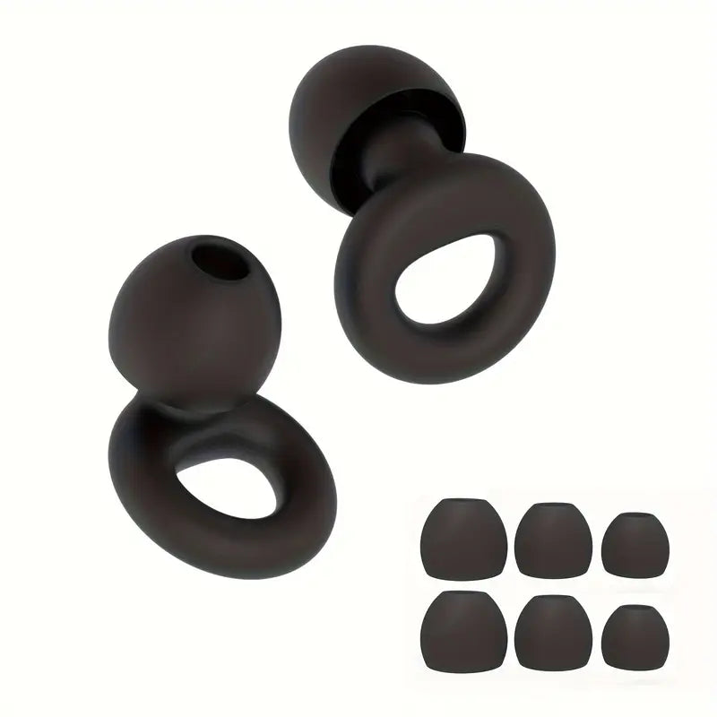 Noise Reducing Looped Silicone Ear Plugs