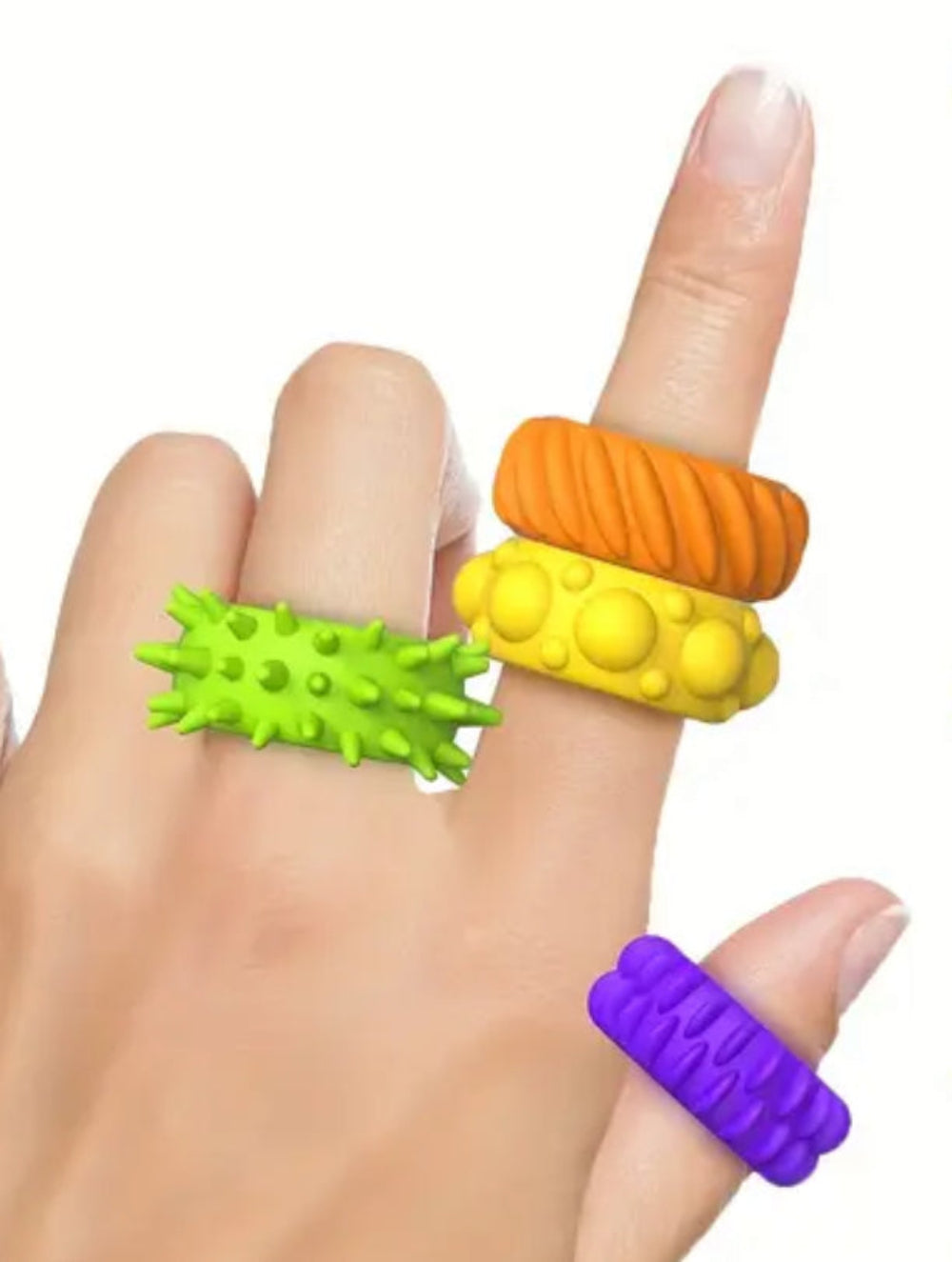 Sensory Textured Soft Fidget Rings – NeuroCandy®