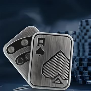 Magnetic Poker Aces Fidget Slider