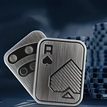 Magnetic Poker Aces Fidget Slider-NeuroCandy®