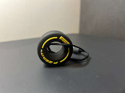 Sports Car Tyre Keyring-NeuroCandy®