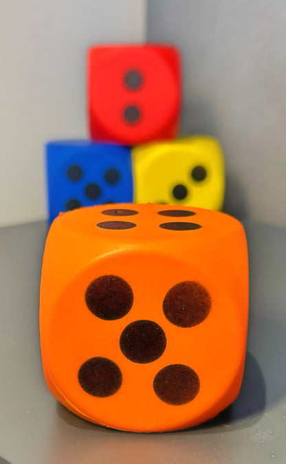 Squishy Colourful Dice!