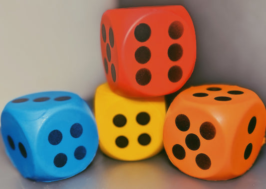 Squishy Colourful Dice!-NeuroCandy®