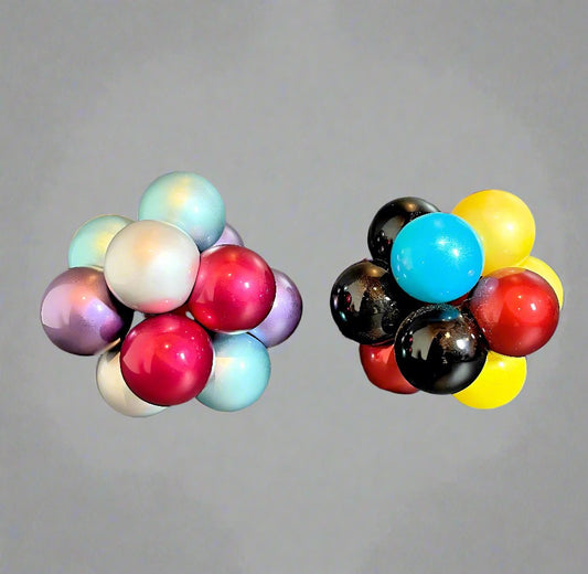 Atomic Fidget Balls in pastel colours and bright colours