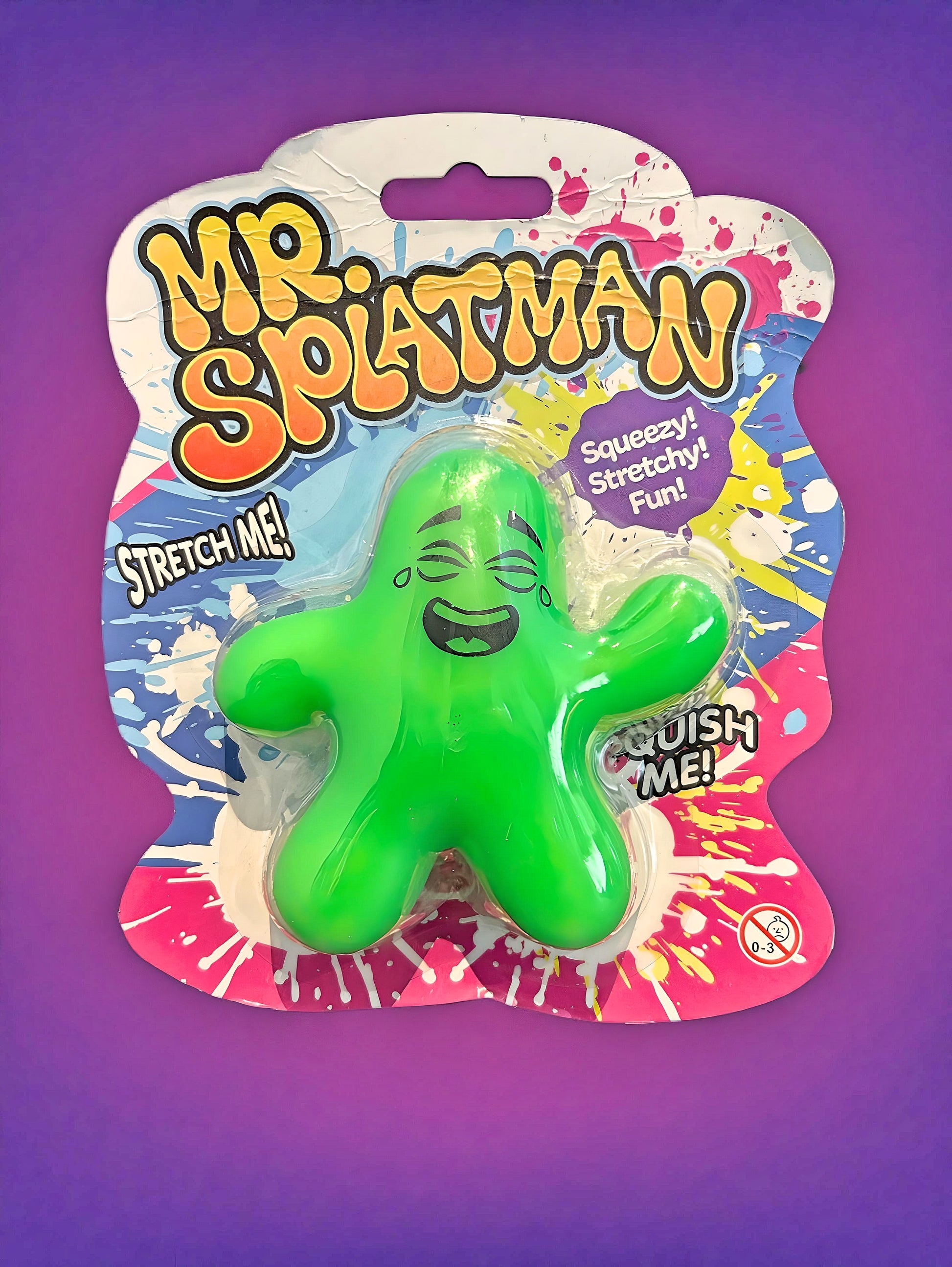 Mr Splatman Squishy Toy Green