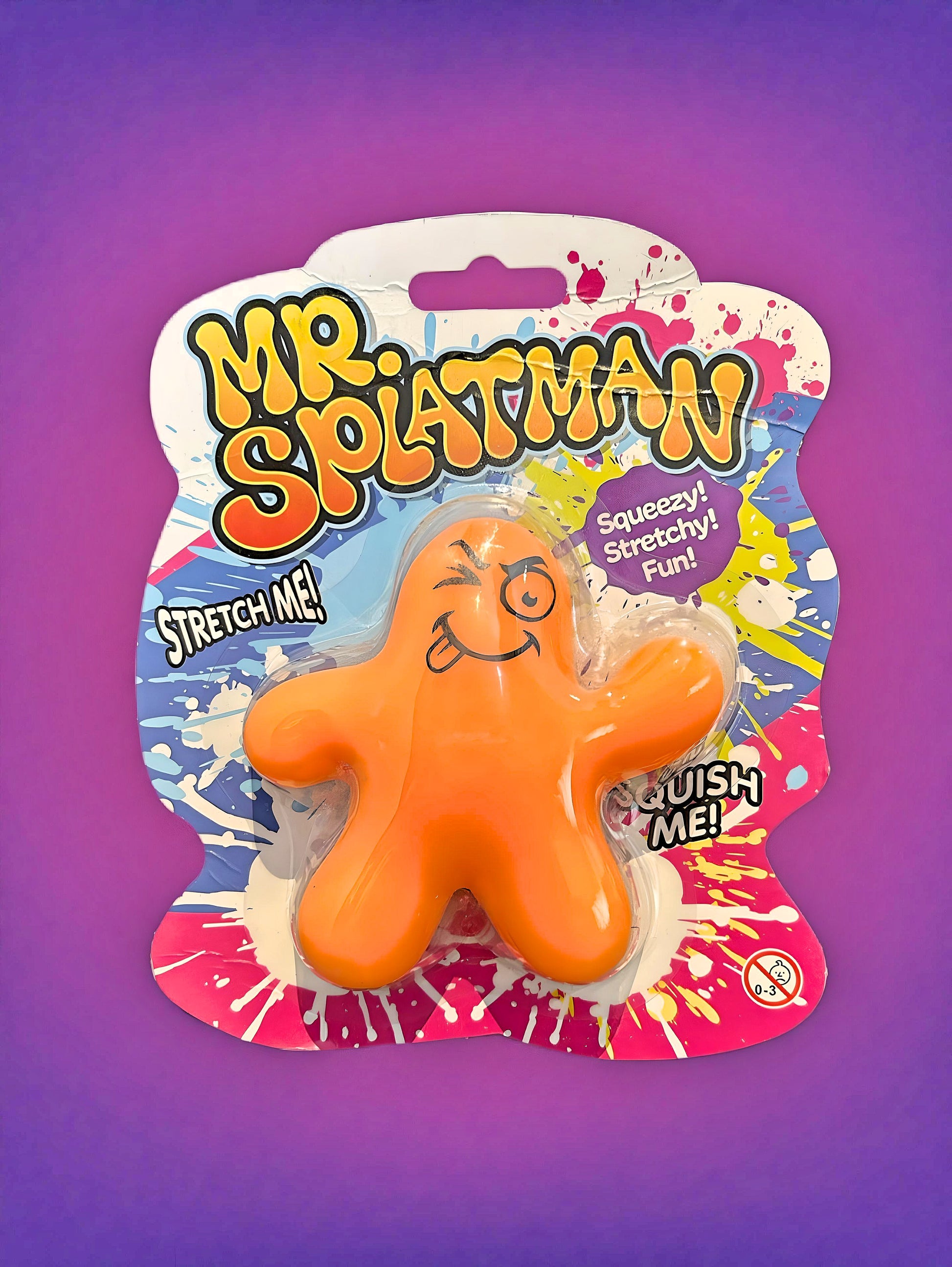 Mr Splatman Squishy Toy