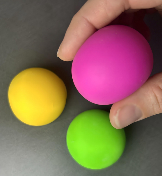 Neon Mini Squish Meez Balls (3 Pack)-NeuroCandy®