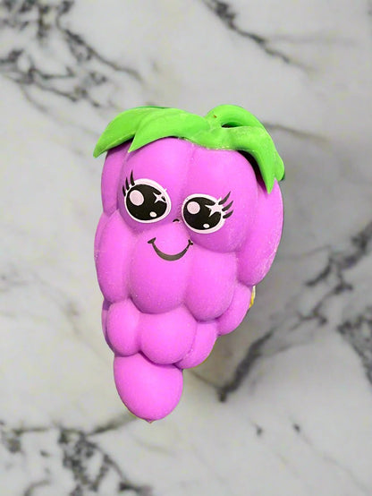 Grapes Fruity Squishy Toy