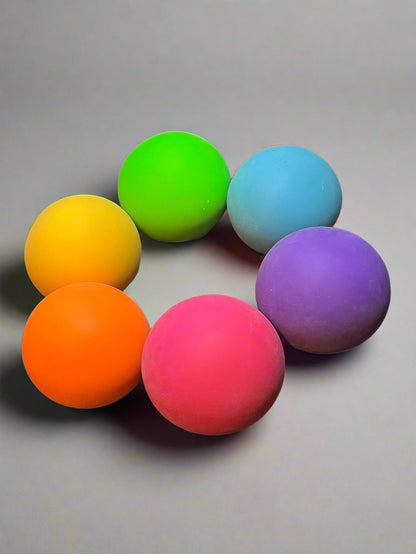 Colourful squeeze balls