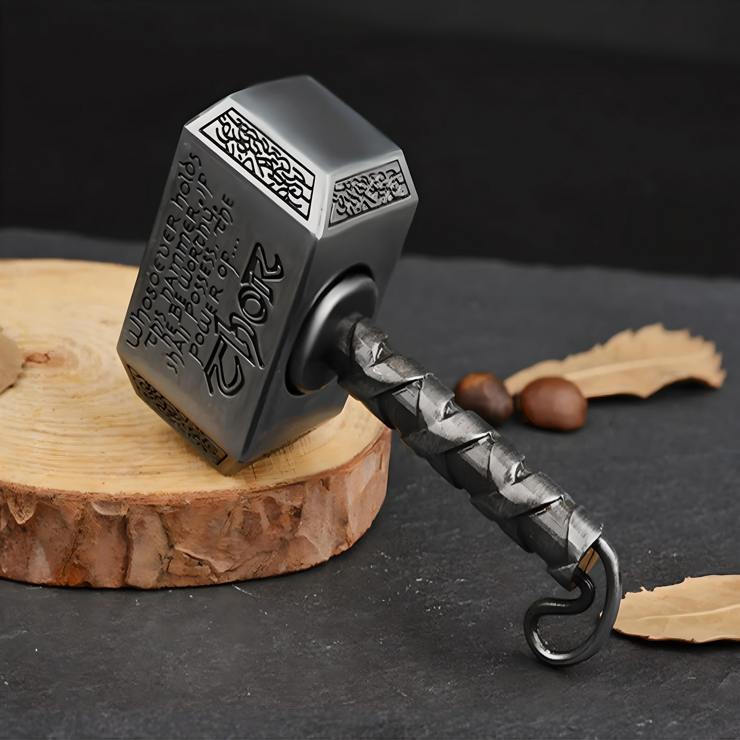 Spinning Thor's Hammer (Mjolnir)