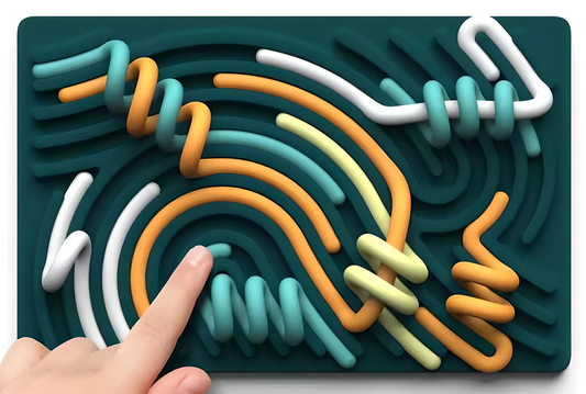 Silicone Noodles Play Pad