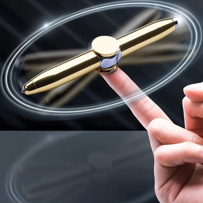 metal fidget spinning pen